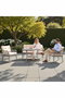Hanah Home Fiori - Conjunto de Jardín Crema